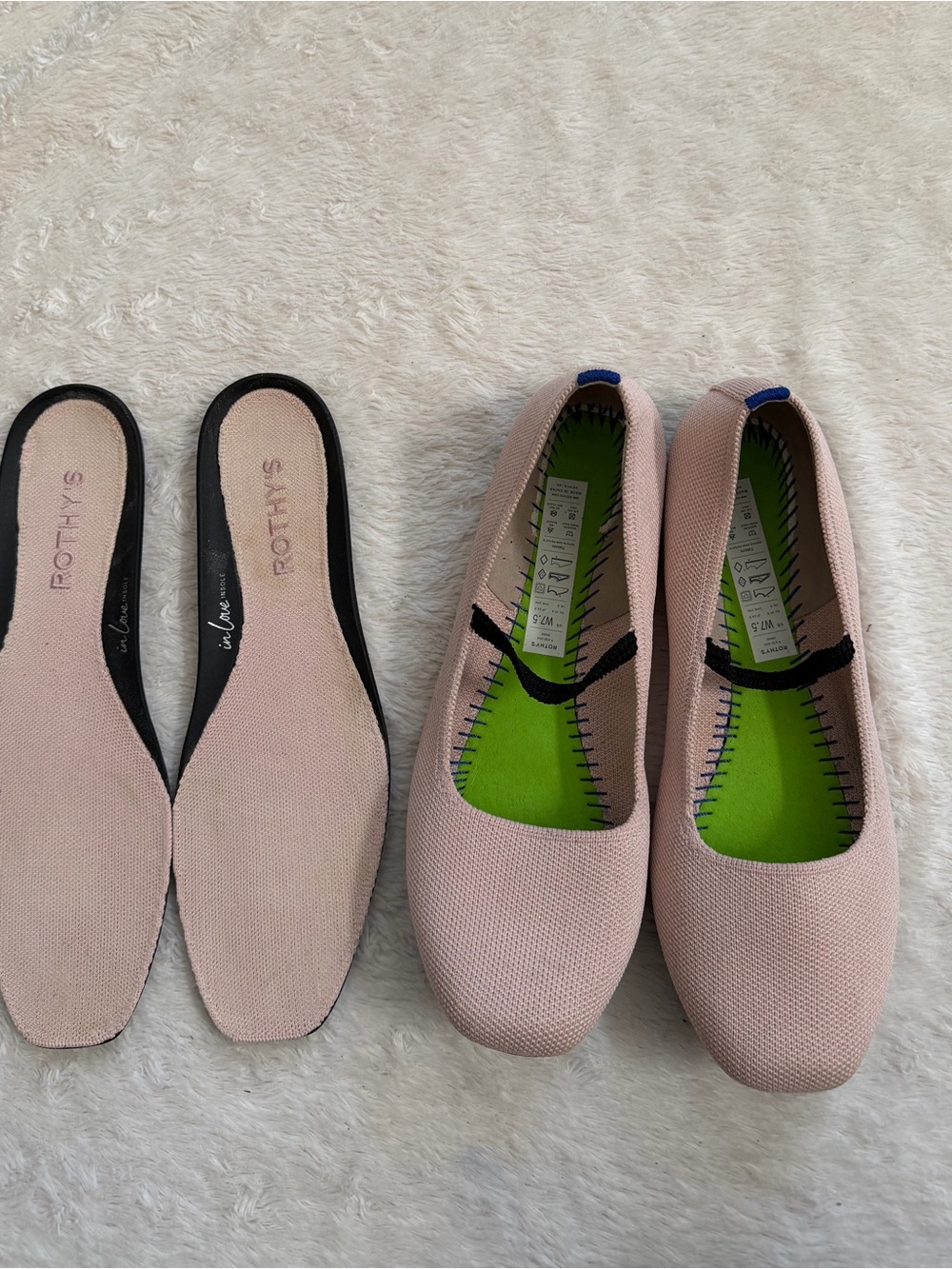 Rothy's The Max Square Mary Jane Flats - Picture 4 of 14